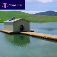 Floating platform for floating houses