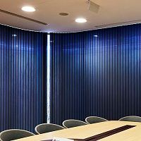 Decorative fabric for pleated blindsfor roller blindsplain