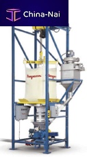 Bulk material bag unloader BFF, BFC seriesautomatic