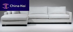 Corner sofa HUDSONcontemporaryfabricgray