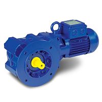 Bevel gear-motor BK seriesthree-phasesingle-phaseright angle