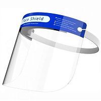 Full-face face-shield box of 100bluemedical