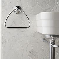 Towel ring KLS107wall-mountedbrassblack