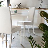 Contemporary chair COPENHAGENindoorfabricsynthetic leather