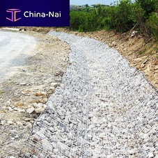 Protection gabion plastic