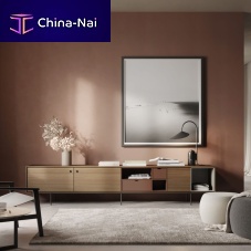 Contemporary TV cabinet AURAlacquered woodoakwalnut
