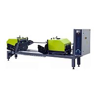Brush deburring machine DBR 1brushingfor profilesautomatic