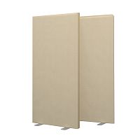 Removable partition SPACEwoodenmetalfabric