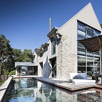 Swimming pool with movable floor LIBERTYcustomoutdoorindoor