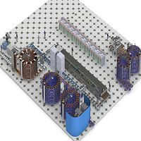 Automatic cake production line
