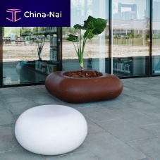 Low-density polyethylene (LDPE) planter Riosquarecontemporaryfor public space