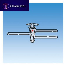 Glass faucet 2 - 4 mm | 8143 seriesfor laboratory glassware