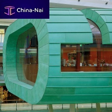 Panel cladding TECU® PATINAcopperpatinainsulated