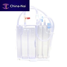 Pleural drainage set 746 series2-chamber
