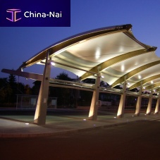 Metal frame tensile structure canopymodularroof