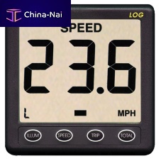 Boat speed log digital