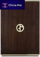 Contemporary wardrobe D'ALAMBERTwoodenwith swing doors