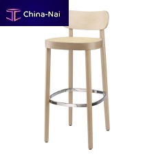 Contemporary bar chair 118 Hindoorwickerbeech base
