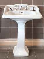 Free-standing washbasin SATRESceramicrectangulartraditional