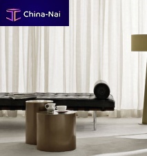 Curtain fabric DUPLOplainpolyesterTrevira CS®