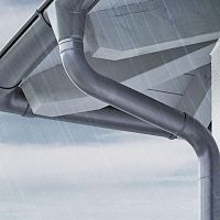 Steel roof gutter COLOFER® ROBUST RAINgalvanised steelsemicircularsquare