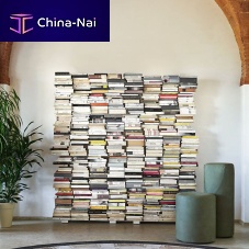 Wall-mounted bookcase PACIFICOfree-standingmodularcontemporary