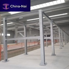 Building metallic structure for shelterfor industrial applicationsprecast