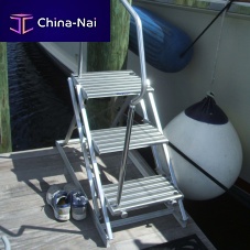 Dock ladder lateralboardingfor pontoon