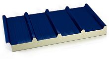 Metal roofing panel TK5 ACfiberglassinsulatingribbed