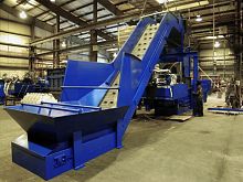 Belt conveyor inclinedloadingfeeding