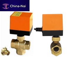 Ball valve HTW-EG serieselectricshut-offfor hot water