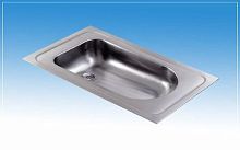 Baby bathtub CMPX403stainless steelwhite