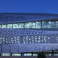 Aluminum composite panel ETALBOND® FRbuildingcoverconstruction