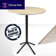 Contemporary high bar table EVOLUTIONHPLchrome steel basepowder-coated steel base