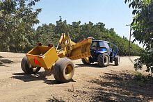 Hydraulic grader