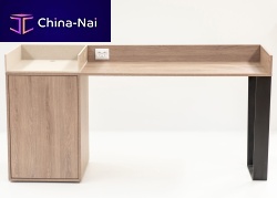 Contemporary desk 3-EN-1 : RF. 35000wood veneermarbleCorian®