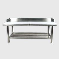Stainless steel working table 100.120 seriesfor the food industry