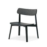 Contemporary lounge chair AATOS fabricleatherash
