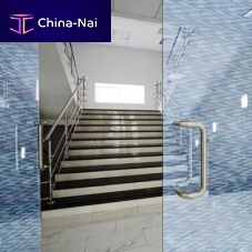 Tempered glass panel KALEIDOSCOPE : STRIAlaminatedpatternedtranslucent