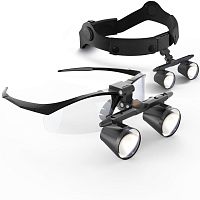 Headband-type binocular loupe FD-501G-2 glasses-typewith flip-up system