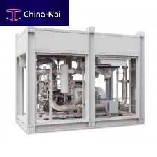 Air compressor unit screwoil-free