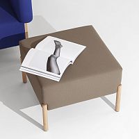 Contemporary ottoman COD fabricbeechsquare