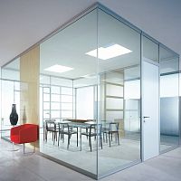 Removable partition UNICA Rglasscommercialfor offices