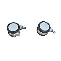 Wheel with brake JRS-JL-S075XB