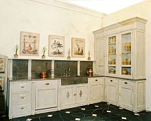 Traditional kitchen HERBORISTEwoodenwith handle