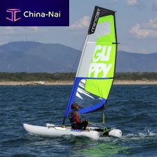 Inflatable sailing dinghy GUPPYsingle-handedchildren'srecreational
