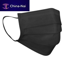 Type IIR surgical mask 204polypropyleneadultblack