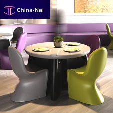 Contemporary dining table RYNO®polyethylenepolyethylene baseround