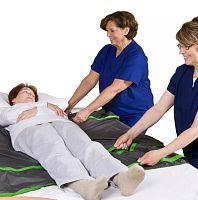 Turning patient transfer sheet HandySheetfor bed repositioningfor chair repositioningbariatric