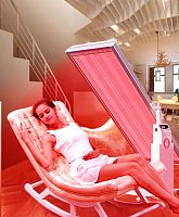 Aesthetic phototherapy lamp M1trolley-mountedred light